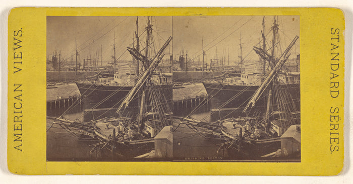 Unknown maker, American:Shipping, Boston.,16x12