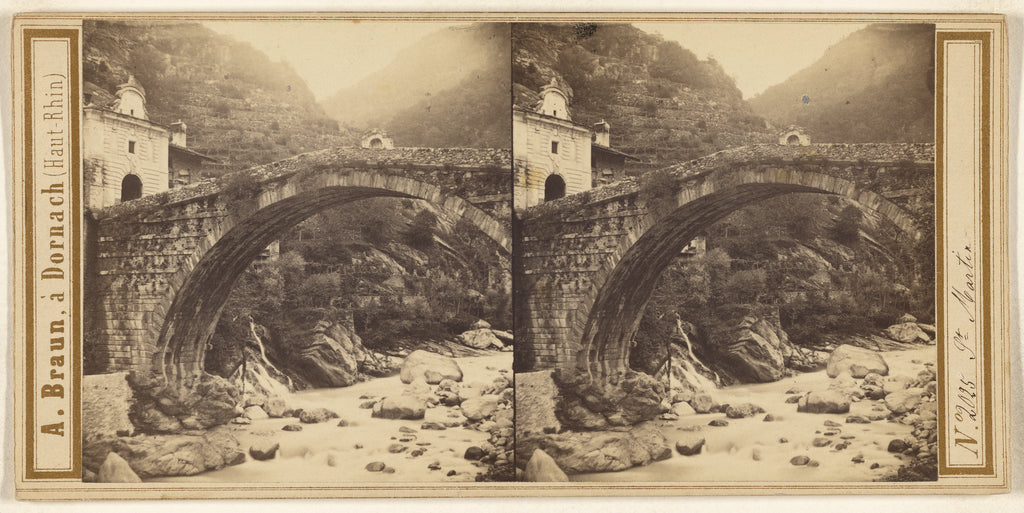 Adolphe Braun:St. Martin, Poster Print Wall Art