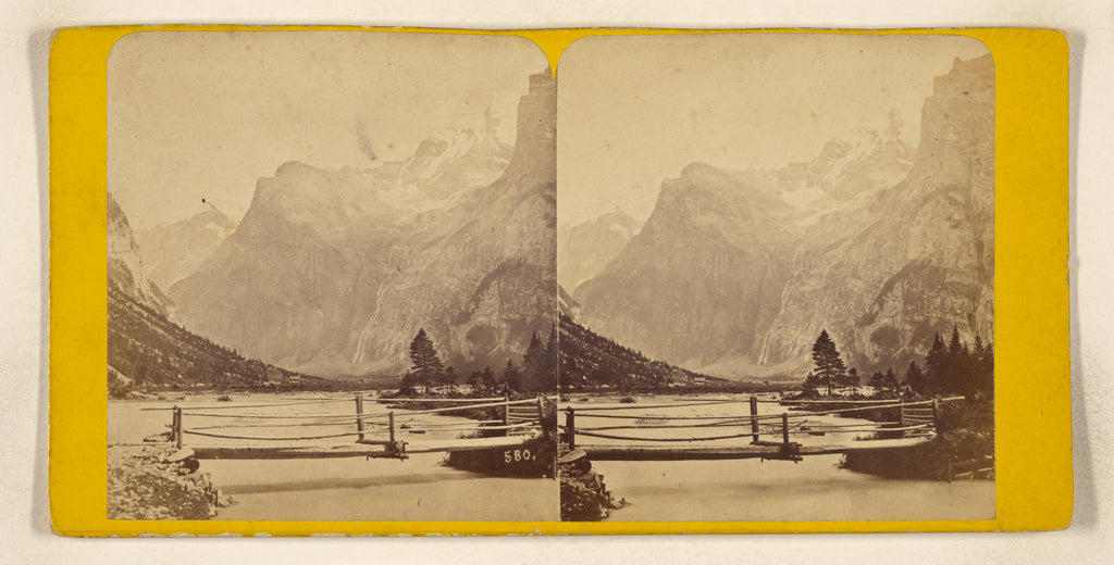 Aimé Civiale:Suisse. - Canton de Berne. Gasternthal. Premie, Poster Print Wall Art
