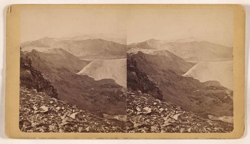 Joseph Collier:The Mountain Tops from James Peak Trail, Look, Poster Print Wall Art