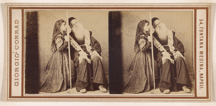 Giorgio Conrad:[Confession - Naples 1872],16x12