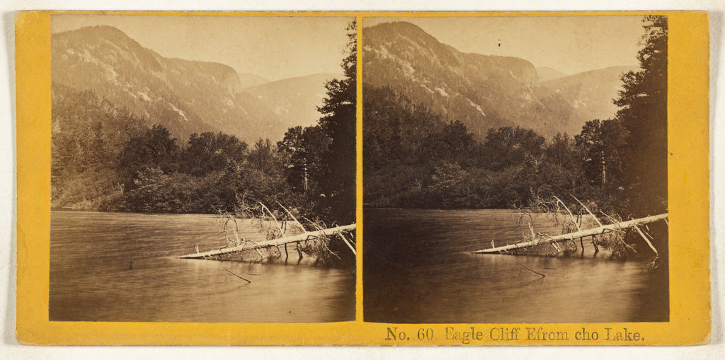 O.H. Cook:Eagle Cliff Efrom [sic] cho [sic] Lake., Poster Print Wall Art