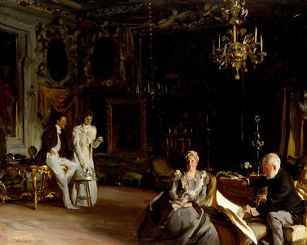 An Interior in Venice 1899-John Singer Sargent, Poster Print - Wall Art