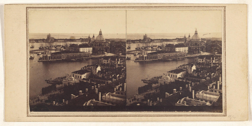 Unknown:[Panorama of Venice, Italy], Poster Print Wall Art