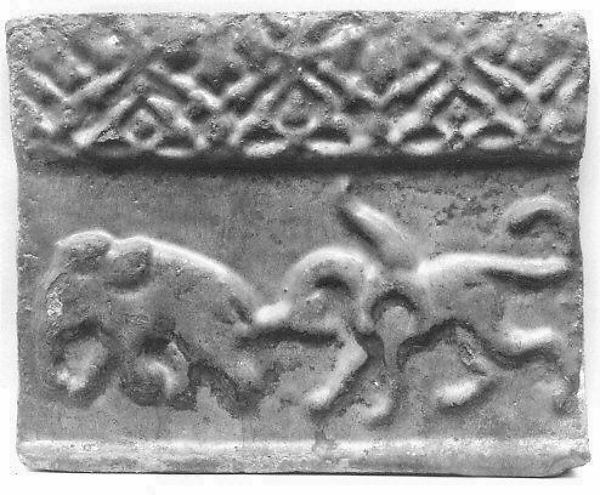:Tile from a Frieze 12th–13th century-16x12"(A3) Poster
