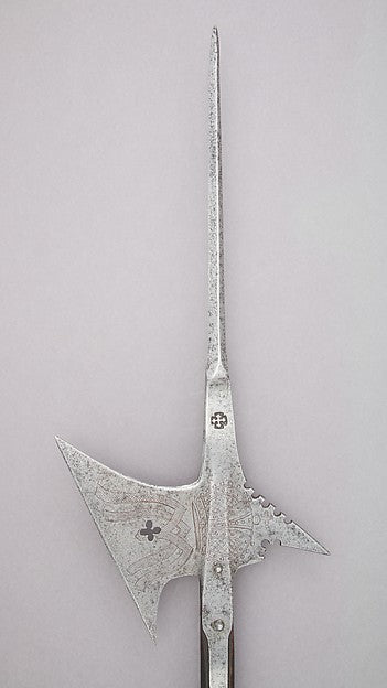 Halberd 16th cent,  Poster Print Wall Art