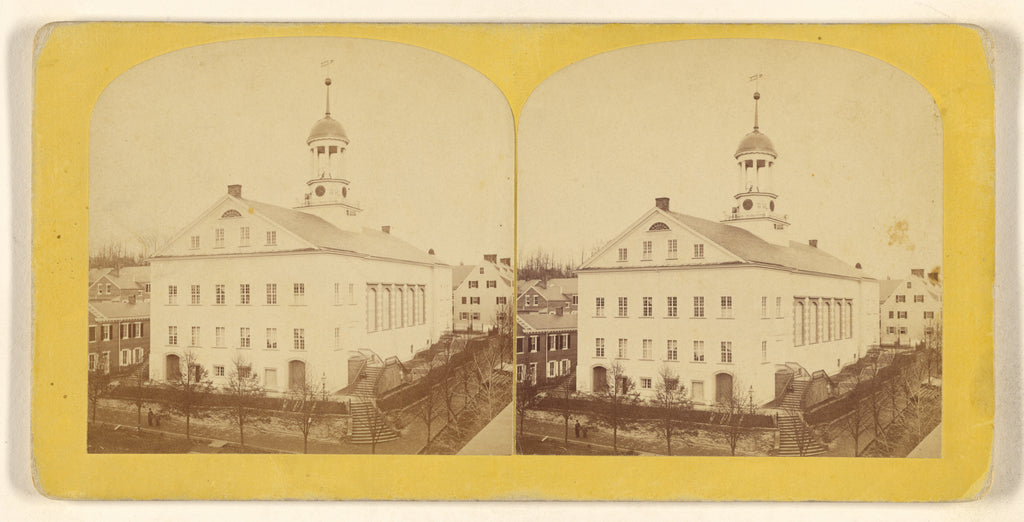 M.A. Kleckner:[Moravian Church, Bethlehem, Pa.], Poster Print Wall Art