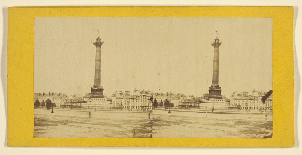 Lecocq-Frêné:[Colonne de Juillet, Bastille], Poster Print Wall Art