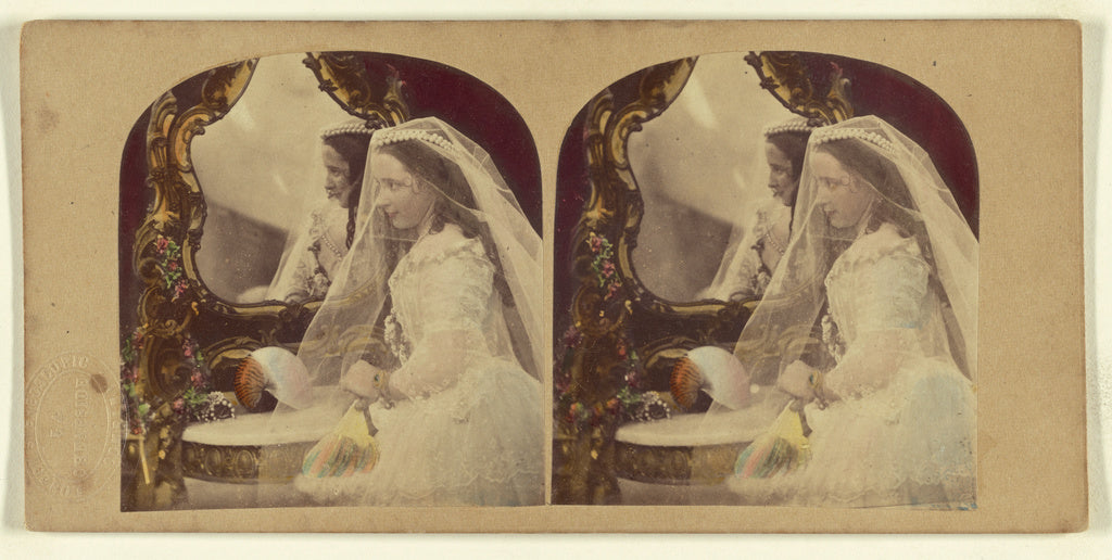 London Stereoscopic Company:[Veiled Bride],16x12"(A3)Poster