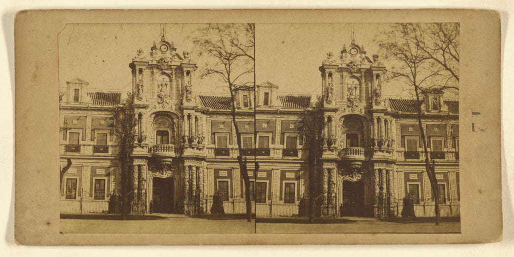 Luis Leon Masson:[Sevilla. Palais san Telmo Puerta], Poster Print Wall Art