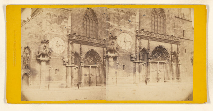 Jakob Höflinger:[Cathedral at Basel, Switzerland],16x12