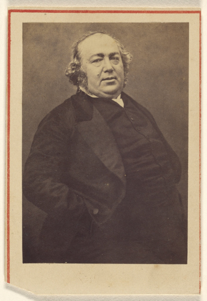 Nadar [Gaspard Félix Tournachon]:[Jules Janin], Poster Print Wall Art