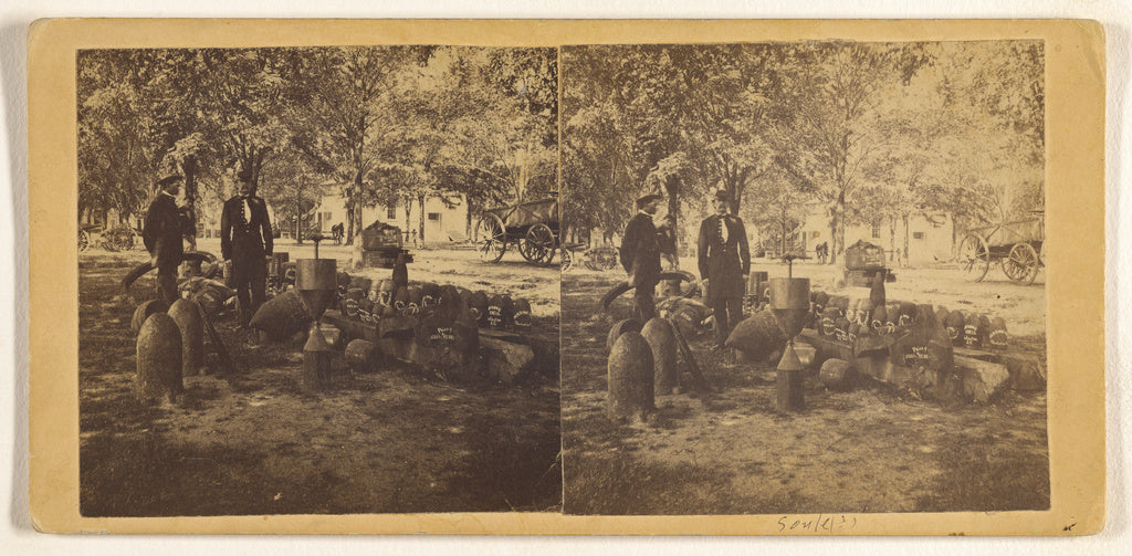 John P. SouleAttributed to:[Confederate Arsenal, Charleston,, Poster Print Wall Art