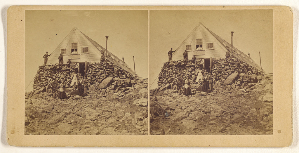 John P. SouleAttributed to:[Tip-Top House, Mt. Washington], Poster Print Wall Art
