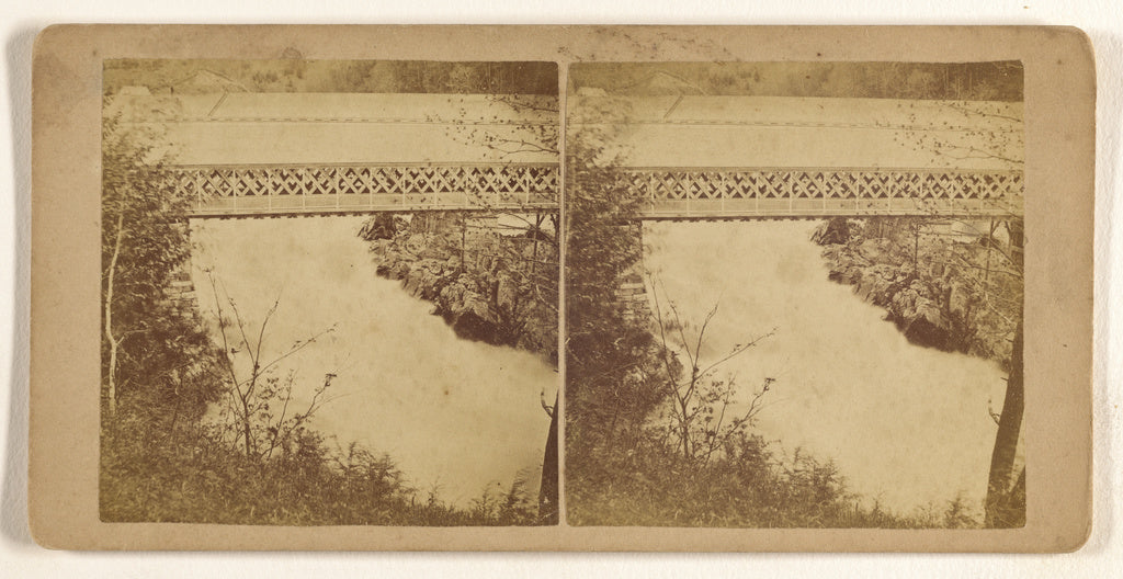 Preston William Taft:[Sullivan Bridge, Bellows Falls, Vermon, Poster Print Wall Art