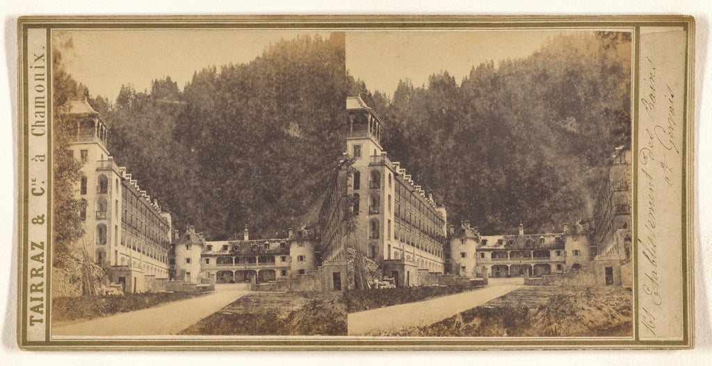 Tairraz & Cie.:[Establissement des Bains, St. Gervais], Poster Print Wall Art