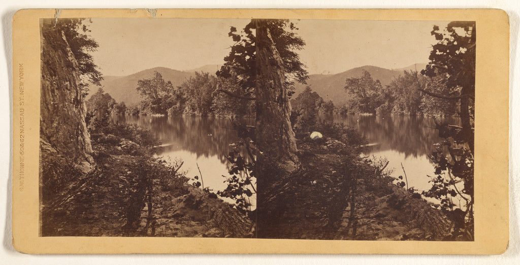 George W. Thorne:[River view, North Carolina], Poster Print Wall Art