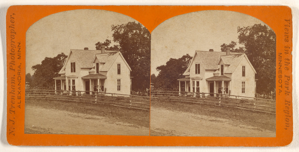 Newton J. Trenham:[Res. of Wm. Moses, Alexandria, Minnesota], Poster Print Wall Art