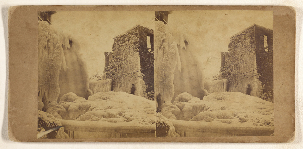 B. F. Upton:[Mill Ruins, St. Anthony, Minnesota],16x12"(A3)Poster