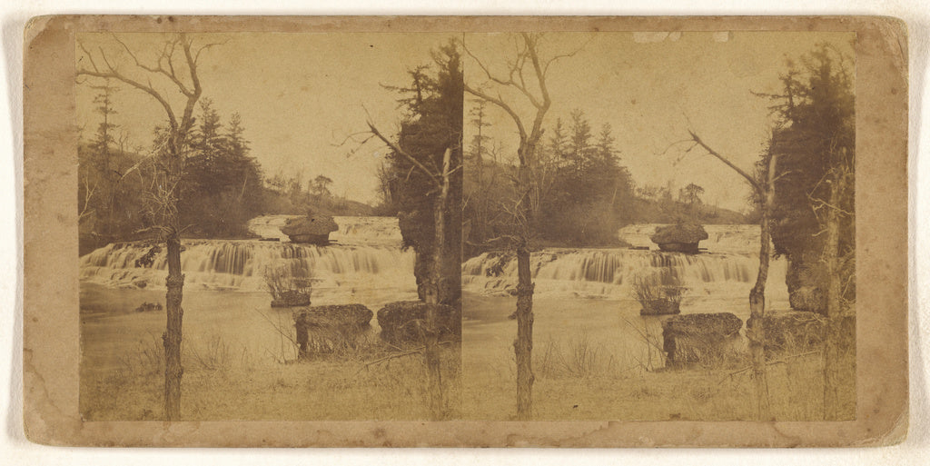 B. F. Upton:[Falls, St. Anthony, Minnesota], Poster Print Wall Art
