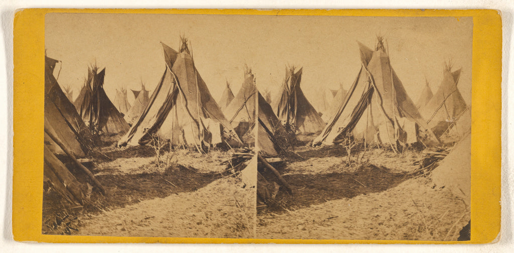 B. F. Upton:[Tepee], Poster Print Wall Art