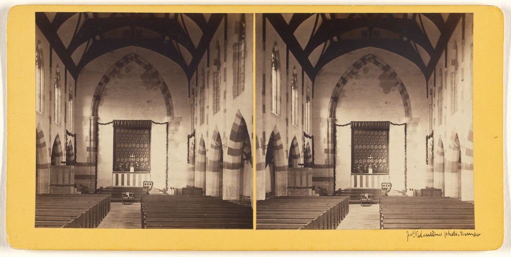 James Valentine:[Church of St. Saviour, Dundee (dwi. Brechin, Poster Print Wall Art