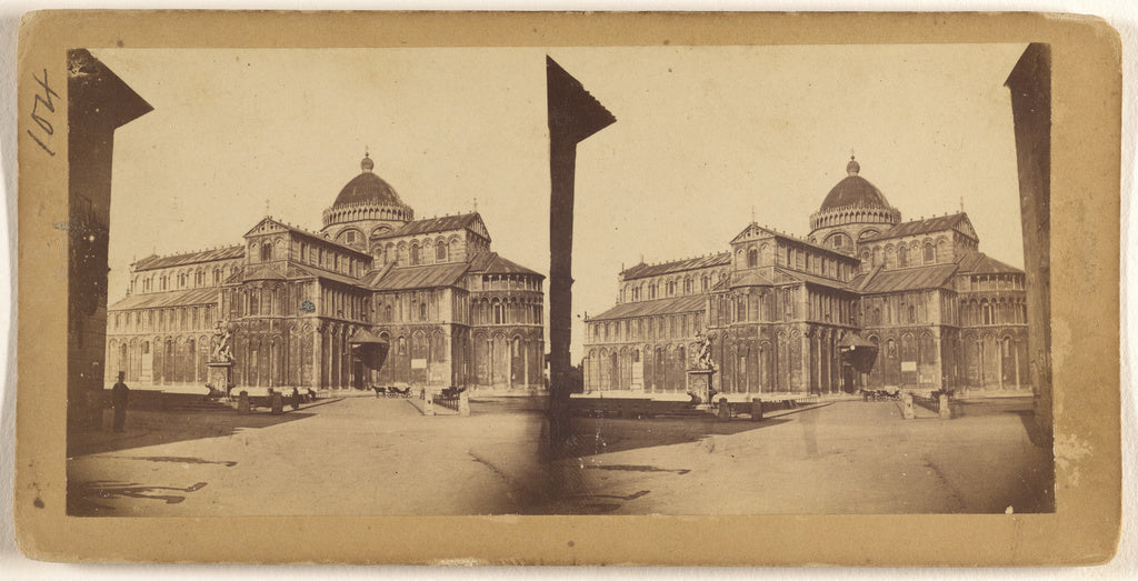 Enrico Van Lint:[The Duomo or Cathedral, Pisa, Italy], Poster Print Wall Art