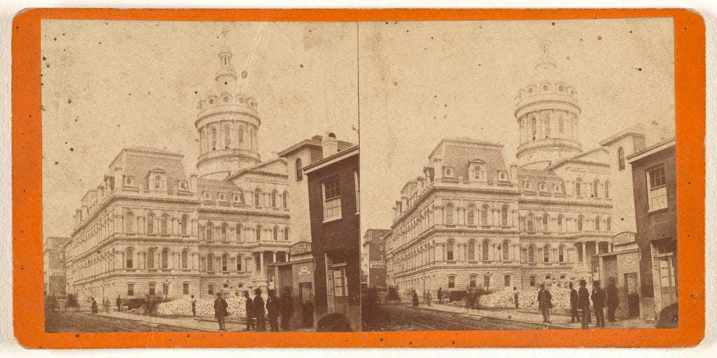 T.P. Varley:[New City Hall, Baltimore, Maryland], Poster Print Wall Art