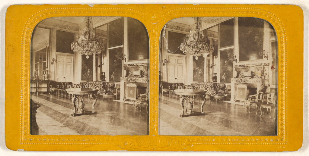 Adolphe Block:[Gd Salon Trianon, Versailles], Poster Print Wall Art