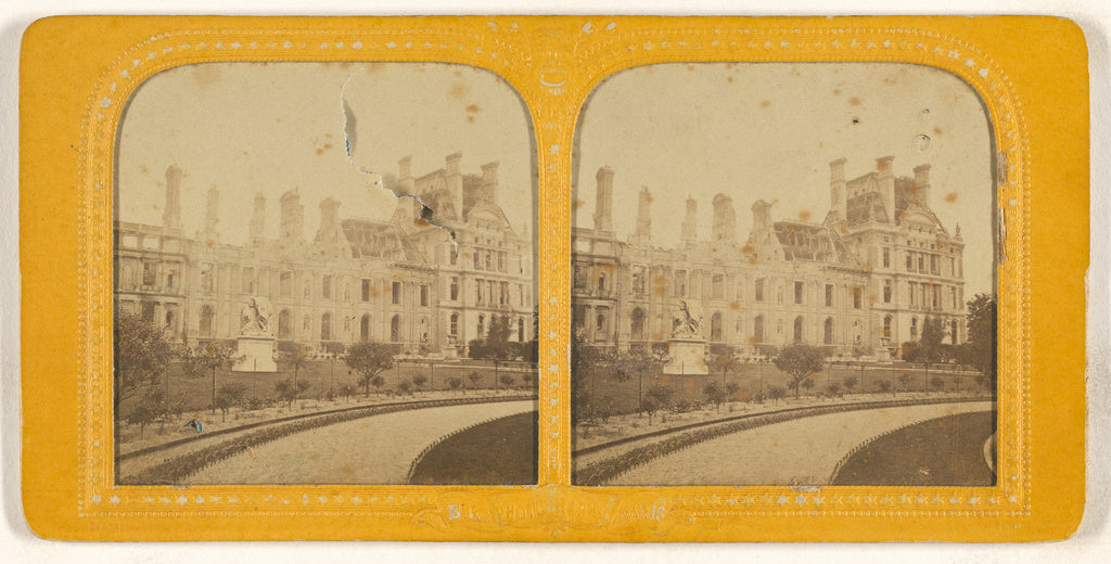 Adolphe Block:[Les Tuileries, Paris], Poster Print Wall Art