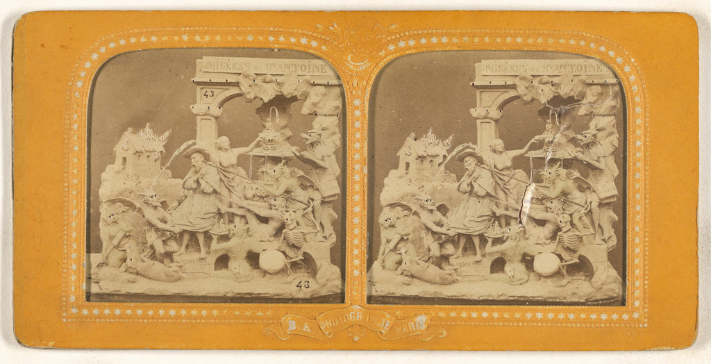 Adolphe Block:[Miseres de Stantoine], Poster Print Wall Art