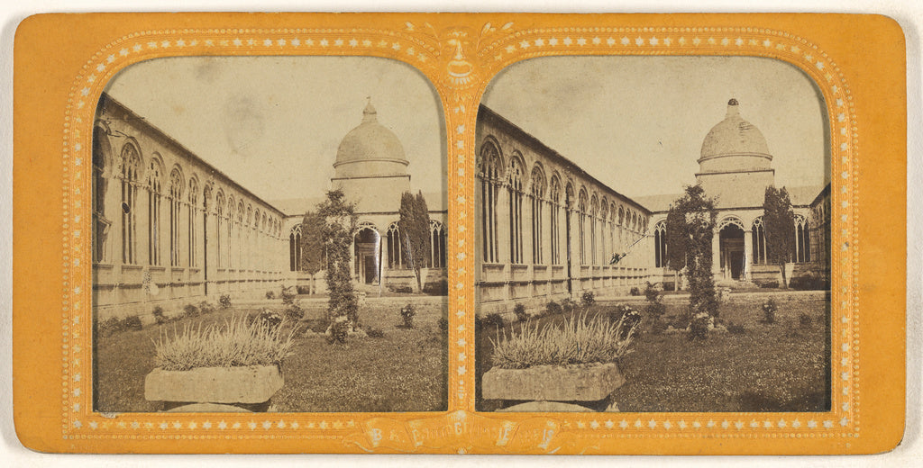 Adolphe Block:[Le Campo Santo, Pisa], Poster Print Wall Art