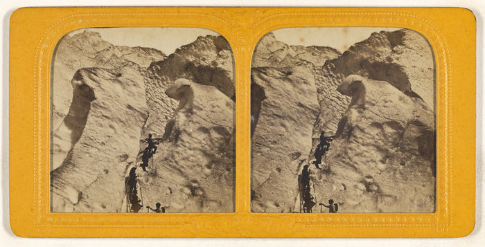 Adolphe Block:[Ascension au Mont Blanc, Chamonix],16x12
