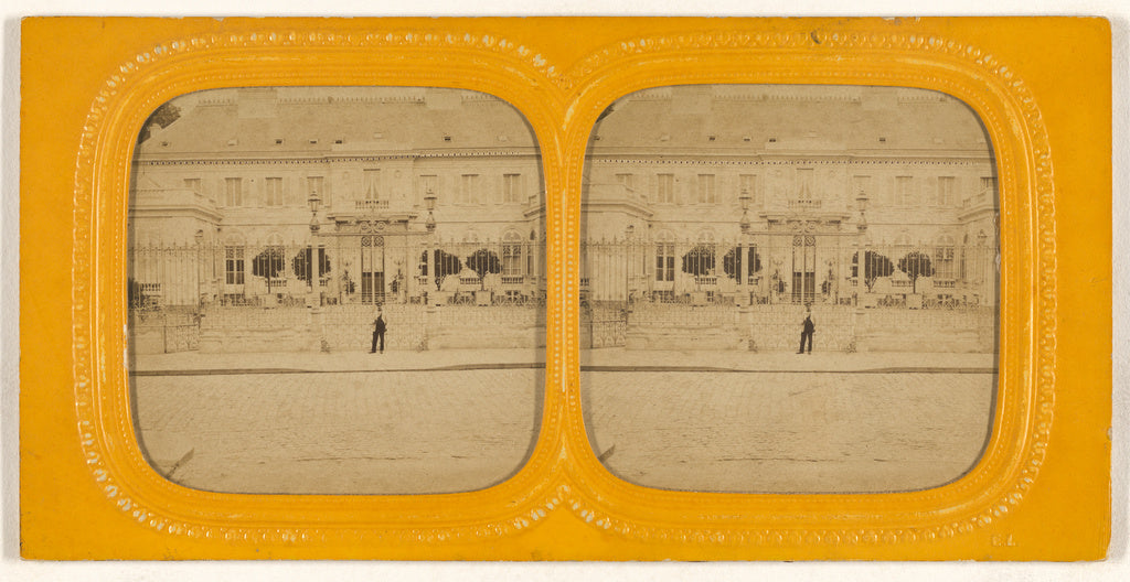 E. Lamy:[Large building at Amiens, France], Poster Print Wall Art