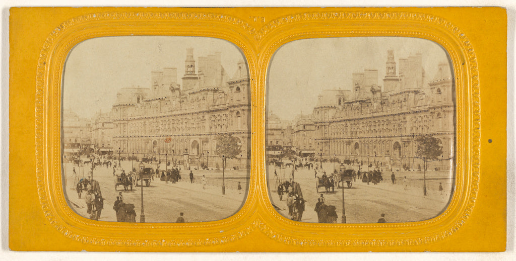E. Lamy:[Hotel de Ville, Paris], Poster Print Wall Art