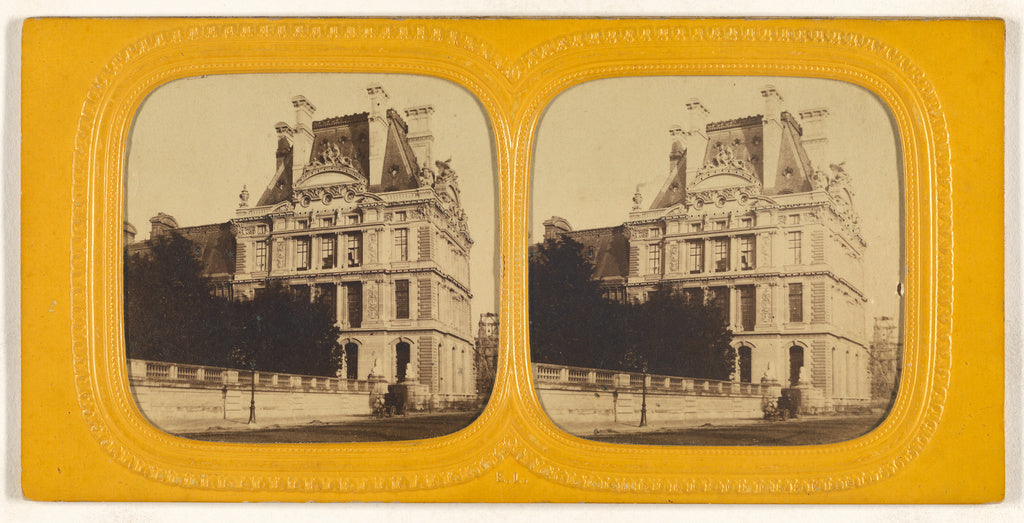 E. Lamy:[Pavillon de Flore, Tuileries], Poster Print Wall Art