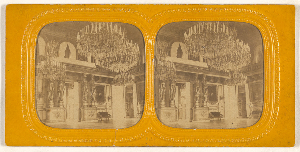 E. Lamy:[Salle de marechaux, Tuileries], Poster Print Wall Art