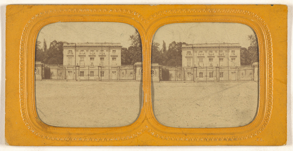 E. Lamy:[Grand Trianon, Versailles], Poster Print Wall Art