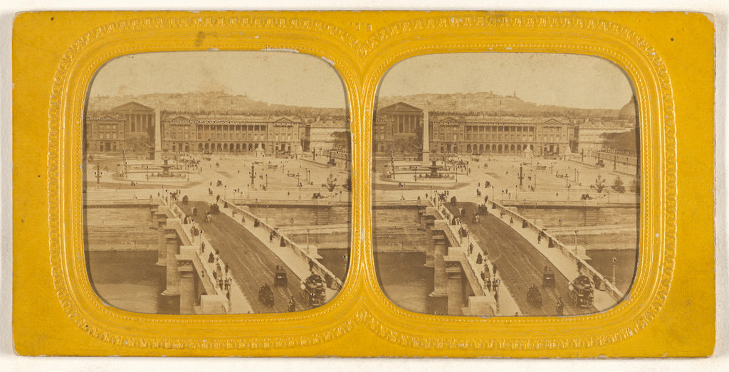E. Lamy:[Pont du la Concorde], Poster Print Wall Art