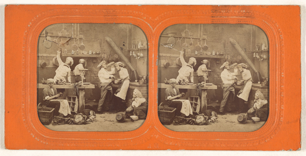 Jules Marinier:[2 sons sal Cuisines], Poster Print Wall Art