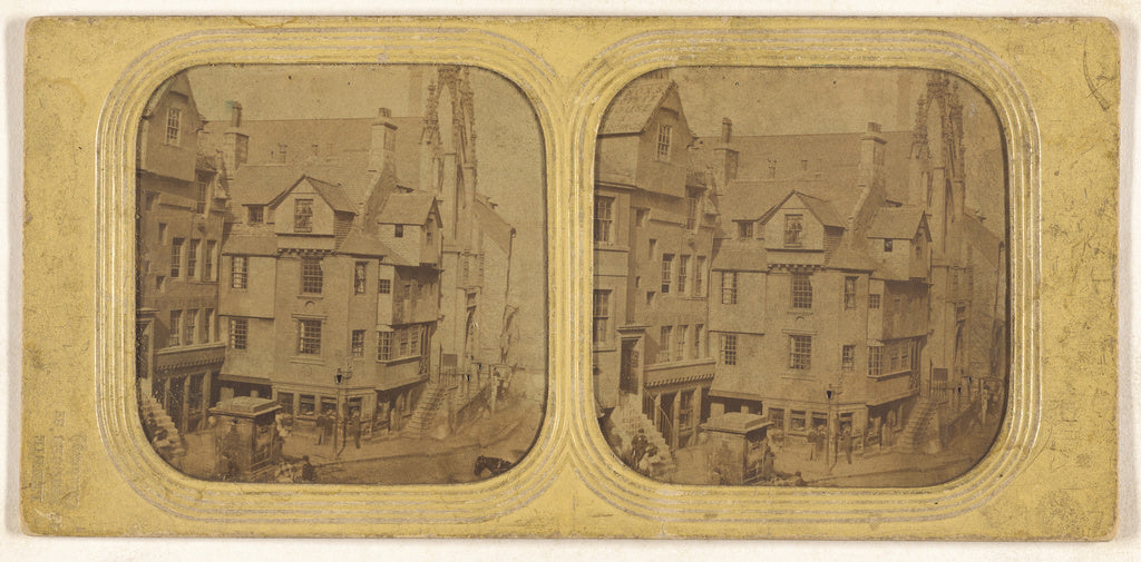 John Lennie:[Edinburgh, John Knox's House, High St.], Poster Print Wall Art