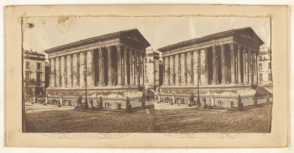 LefortAttributed to:[La maison Curie a Nimes], Poster Print Wall Art
