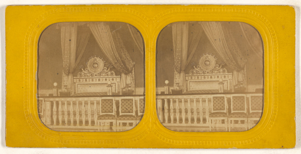 Unknown maker, French:[Chambre a Coucher de Louis XIV, Versa, Poster Print Wall Art