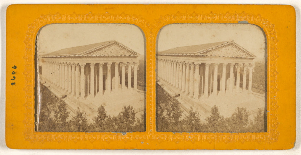 Unknown maker, French:[Eg. de la Madeleine], Poster Print Wall Art