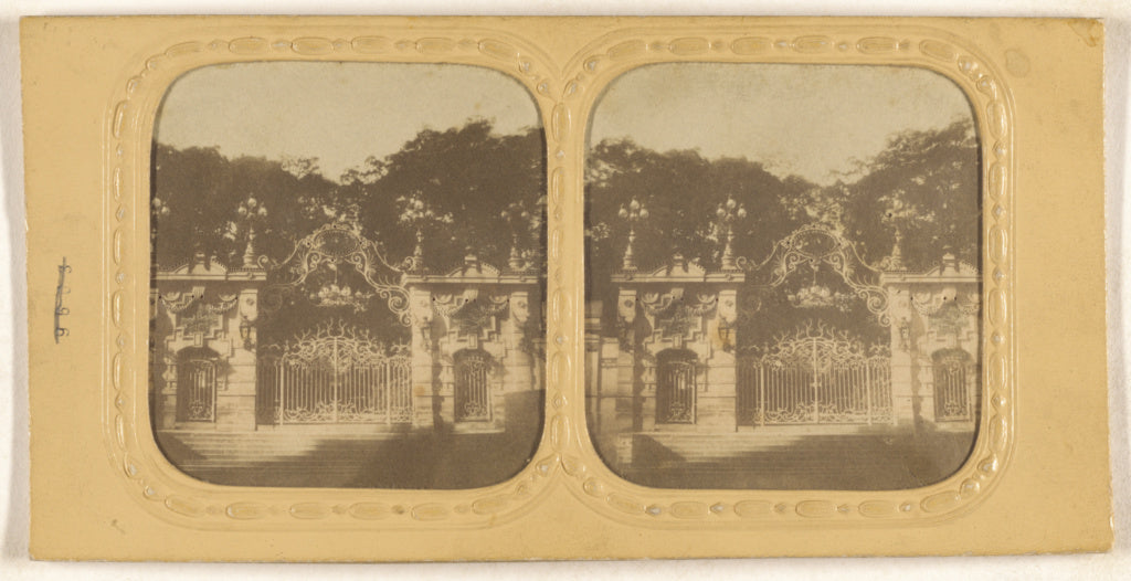 Unknown maker, French:[Chateau des Fleurs, Paris], Poster Print Wall Art