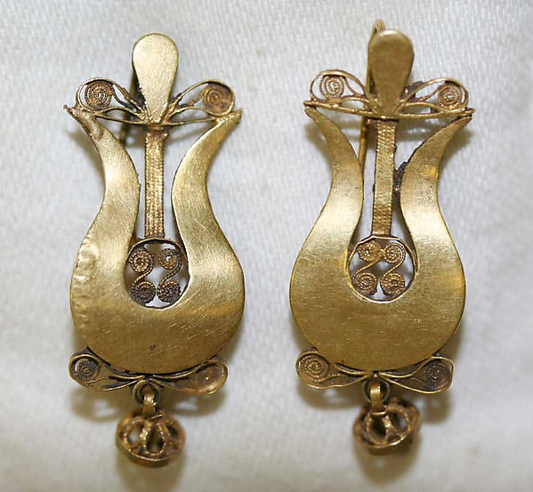 Earrings 18th cent–19th cent,16x12"(A3)Poster