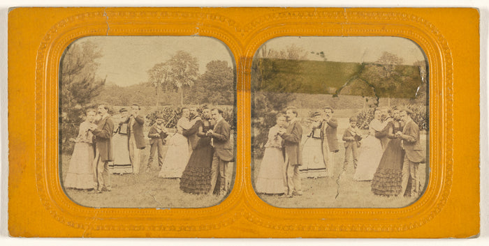 Unknown:[Social scene: group of people dancing outdoors],16x12
