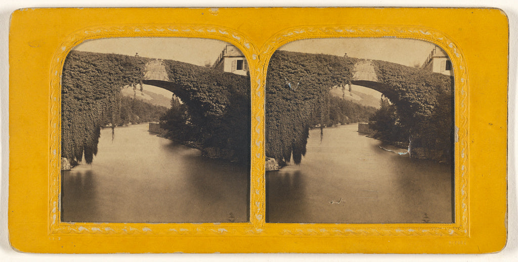 Unknown maker, French:[Pont de Betharain], Poster Print Wall Art
