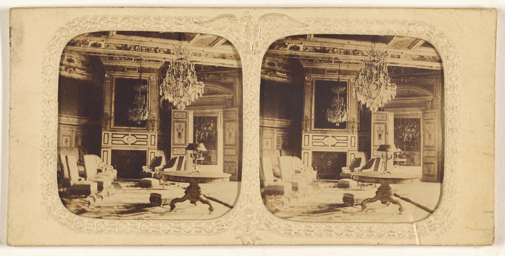Unknown maker, French:Palais de Fontainebleu (Salon Louis XI, Poster Print Wall Art