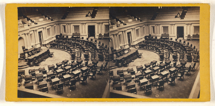 George D. Wakely:Senate Chamber,16x12